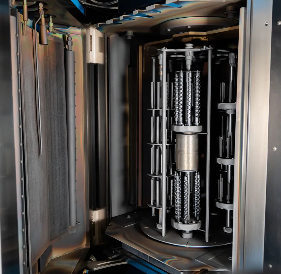 PVD coating installation