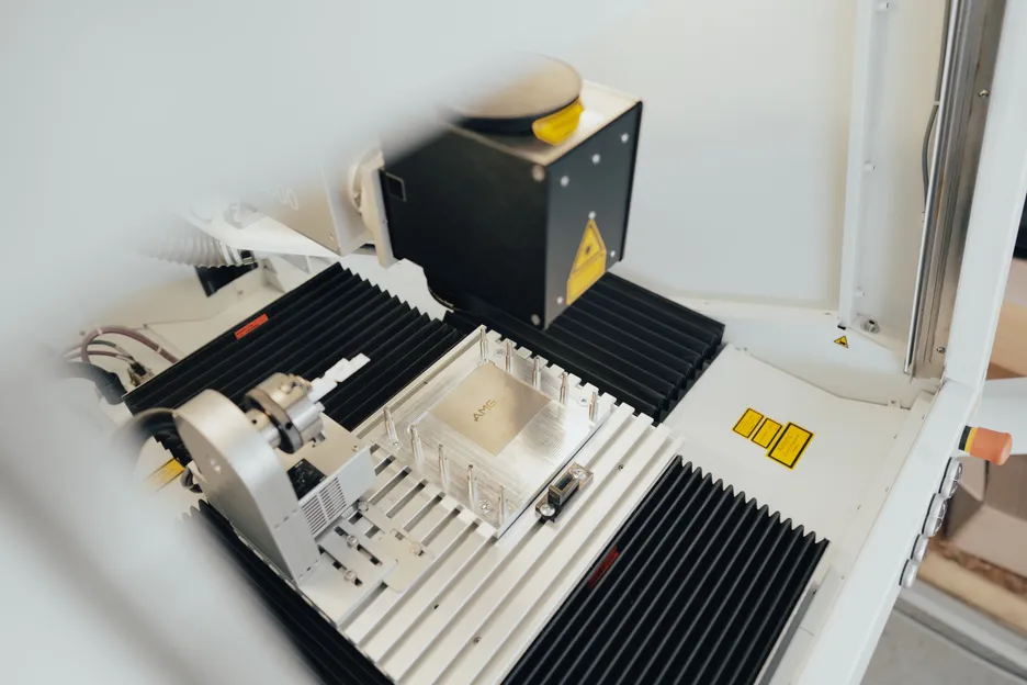 Laser marking process