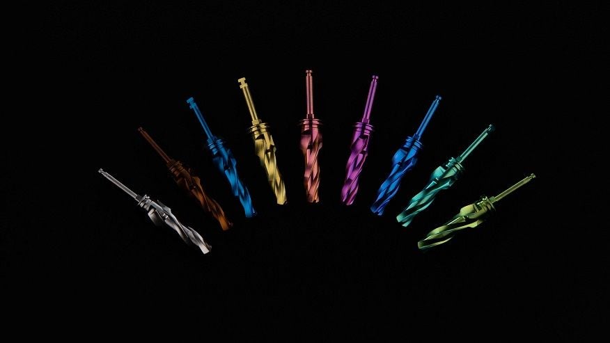 Type III anodizing on titanium
